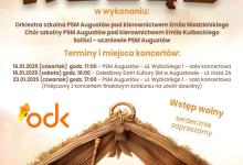 Koncerty Kolęd Państwowej Szkoły Muzycznej w Augustowie