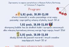 Zajęcia warsztatowe w Muzeum Kultury Bartniczej