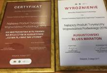 Grad nagród dla Augustowa w konkursie na "Najlepszy Produkt Turystyczny" – etap regionalny