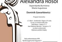 Alexandra Rosol – koncert wiolonczelowy
