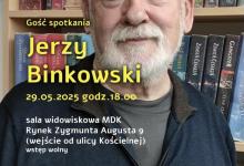 „…w pół słówka…” – spotkanie z Jerzym Binkowskim