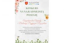 Konkurs na najładniejszą posesję 2024 roku "Augustowskie ogrody i balkony przyjazne pszczołom"