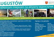 Plakat promujący wydarzenia w Augustowie