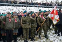 Premier Beata Szydło podczas ogólnopolskich obchodów Narodowego Dnia Pamięci Żołnierzy Wyklętych w Augustowie. Fot. Z. Bartoszewicz