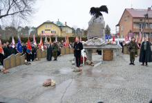 Premier Beata Szydło podczas ogólnopolskich obchodów Narodowego Dnia Pamięci Żołnierzy Wyklętych w Augustowie. Fot. Z. Bartoszewicz