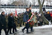 Premier Beata Szydło podczas ogólnopolskich obchodów Narodowego Dnia Pamięci Żołnierzy Wyklętych w Augustowie. Fot. Z. Bartoszewicz