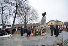 Premier Beata Szydło podczas ogólnopolskich obchodów Narodowego Dnia Pamięci Żołnierzy Wyklętych w Augustowie. Fot. Z. Bartoszewicz