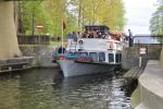 Ship of the Augustów Shipping Serva leaving the lock of the Augustowski Canal, photo by J. Koniecko