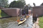 Canoeists entering the Mikaszówka lock on the Augustów Canal, photo: J. Koniecko