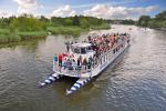 The ship Freedom of Augustów Sailing on the Netta River, photo by J. Koniecko